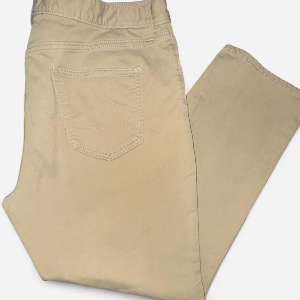 Banana-republic Men's Tan and Cream Trousers